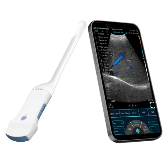 C10RC Dual-probes Multipurpose Ultrasound Convex + Endocavity +Cardiac Probe